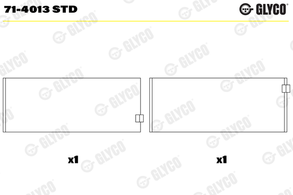 guoliai dideliu galu - 71-4013 STD GLYCO