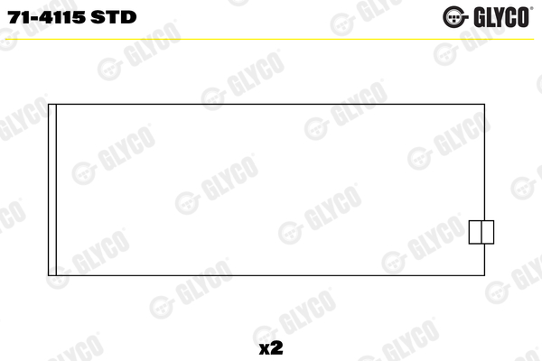 guoliai dideliu galu - 71-4115 STD GLYCO