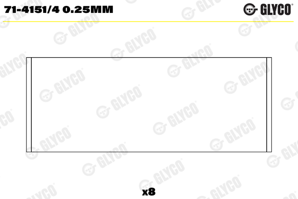 guoliai dideliu galu - 71-4151/4 0.25MM GLYCO