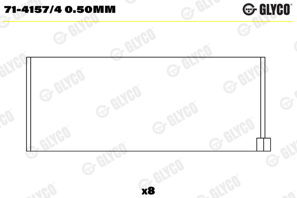 guoliai dideliu galu - 71-4157/4 0.50MM GLYCO