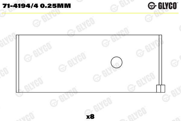 guoliai dideliu galu - 71-4194/4 0.25MM GLYCO