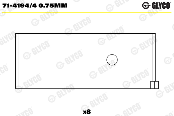 guoliai dideliu galu - 71-4194/4 0.75MM GLYCO