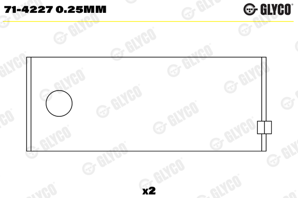 guoliai dideliu galu - 71-4227 0.25MM GLYCO