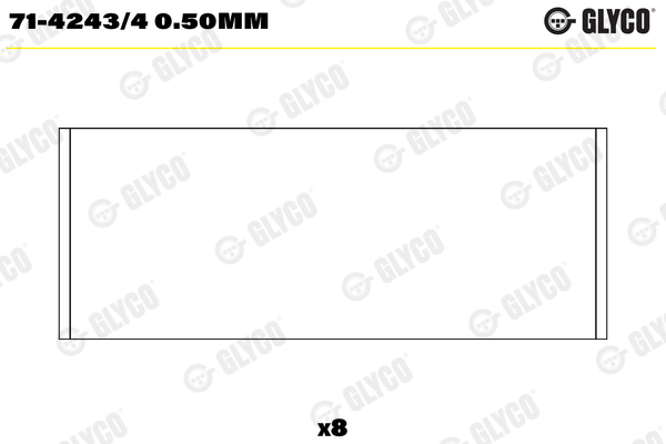 guoliai dideliu galu - 71-4243/4 0.50MM GLYCO