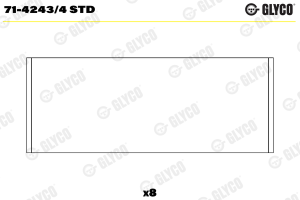 guoliai dideliu galu - 71-4243/4 STD GLYCO
