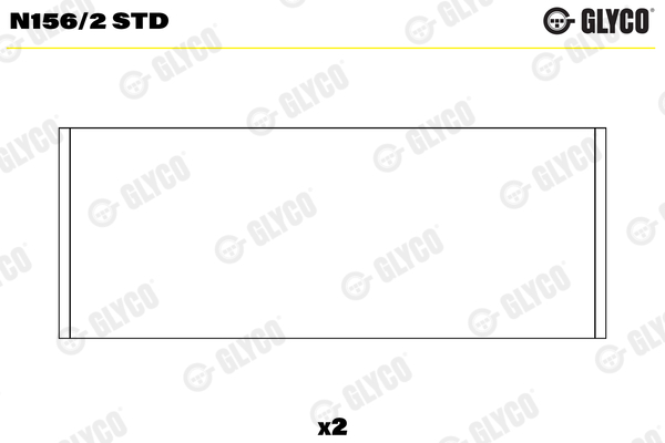Supporto albero a camme - N156/2 STD GLYCO