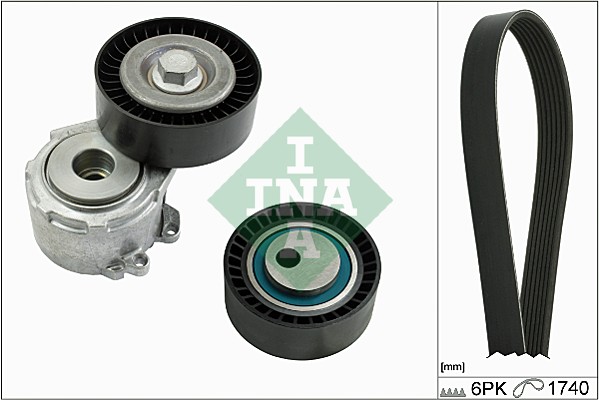 V-Ribbed Belt Set - 529 0017 10 Schaeffler INA