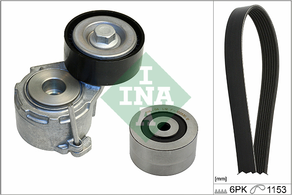 Kit Cinghie Poly-V - 529 0019 10 Schaeffler INA
