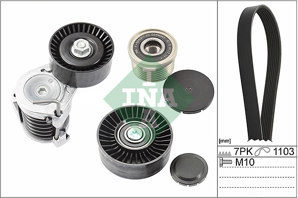 V-Ribbed Belt Set - 529 0049 20 Schaeffler INA