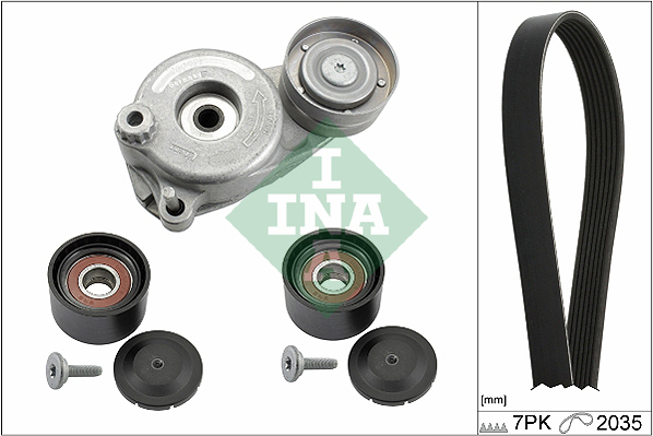 Kit Cinghie Poly-V - 529 0050 10 Schaeffler INA