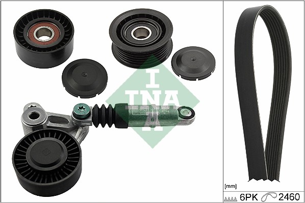 Kit Cinghie Poly-V - 529 0075 10 Schaeffler INA