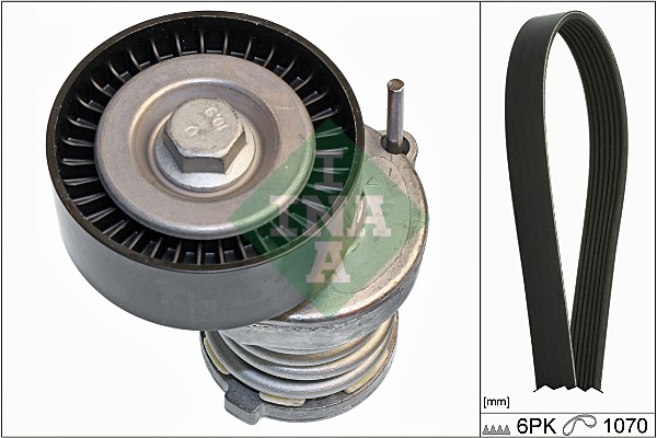Kit Cinghie Poly-V - 529 0084 10 Schaeffler INA