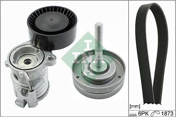 Kit Cinghie Poly-V - 529 0090 10 Schaeffler INA
