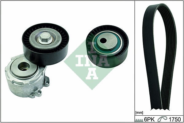Kit Cinghie Poly-V - 529 0092 10 Schaeffler INA