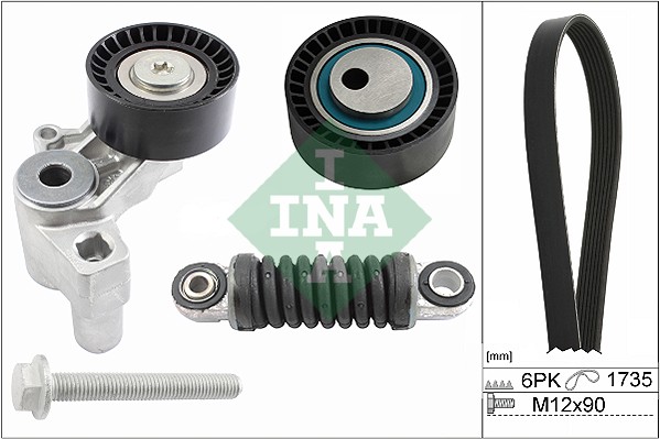 Kit Cinghie Poly-V - 529 0097 10 Schaeffler INA