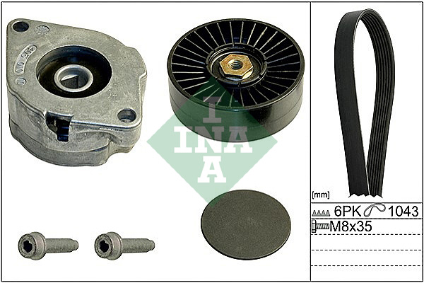 V-Ribbed Belt Set - 529 0102 10 Schaeffler INA