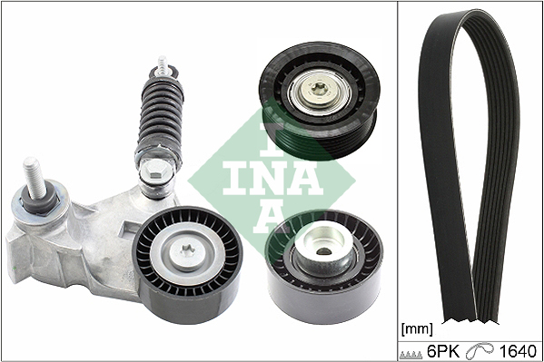 V-Ribbed Belt Set - 529 0104 10 Schaeffler INA