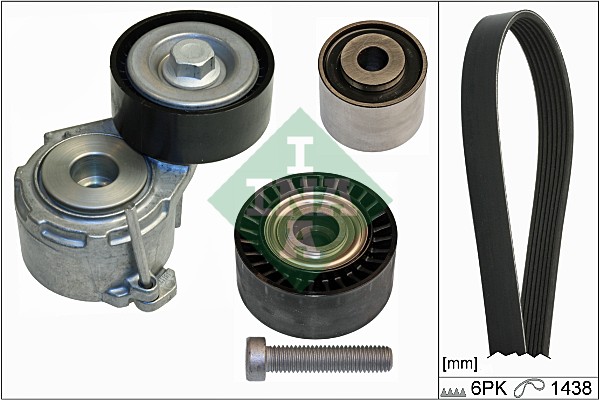 Kit Cinghie Poly-V - 529 0107 10 Schaeffler INA
