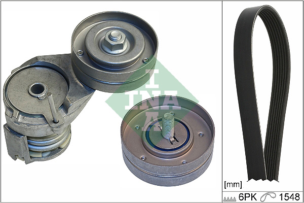 V-Ribbed Belt Set - 529 0108 10 Schaeffler INA