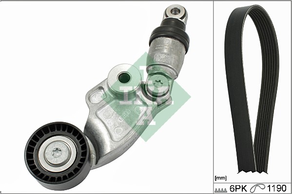V-Ribbed Belt Set - 529 0119 10 Schaeffler INA