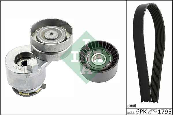 Kit Cinghie Poly-V - 529 0124 10 Schaeffler INA