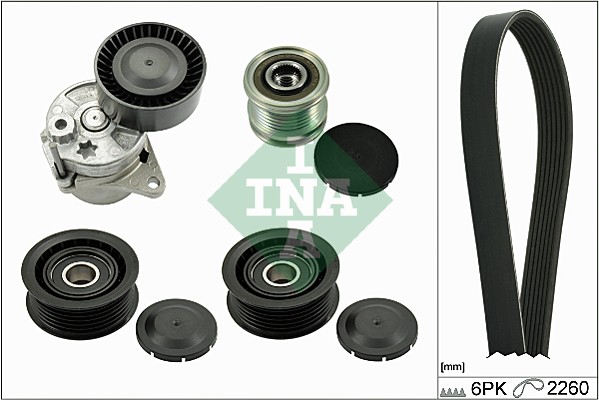 V-Ribbed Belt Set - 529 0115 21 Schaeffler INA