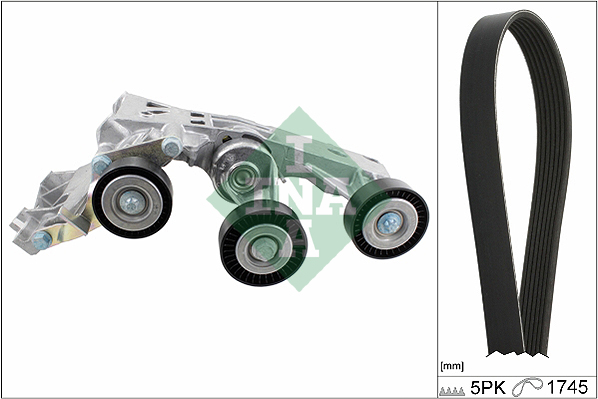 V-Ribbed Belt Set - 529 0148 10 Schaeffler INA