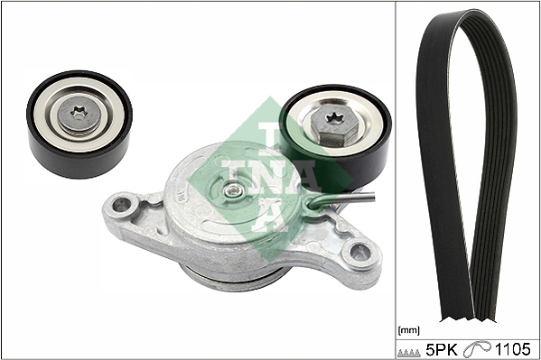 Kit Cinghie Poly-V - 529 0154 10 Schaeffler INA