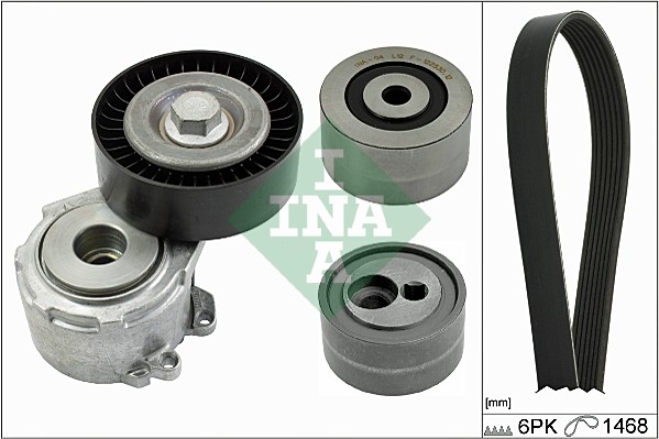 Kit Cinghie Poly-V - 529 0156 10 Schaeffler INA