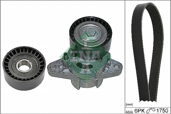 V-Ribbed Belt Set - 529 0164 10 Schaeffler INA