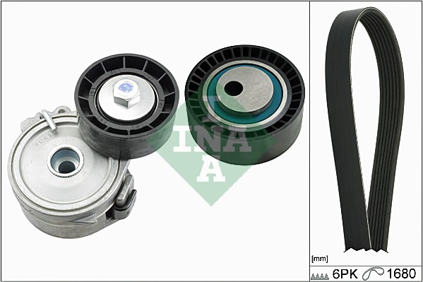 Kit Cinghie Poly-V - 529 0166 10 Schaeffler INA