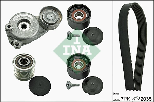 V-Ribbed Belt Set - 529 0050 20 Schaeffler INA