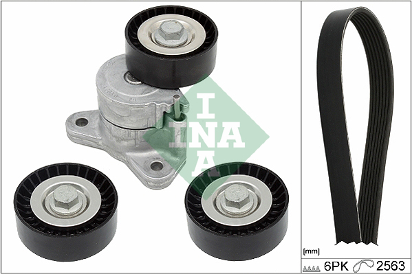 V-Ribbed Belt Set - 529 0191 10 Schaeffler INA