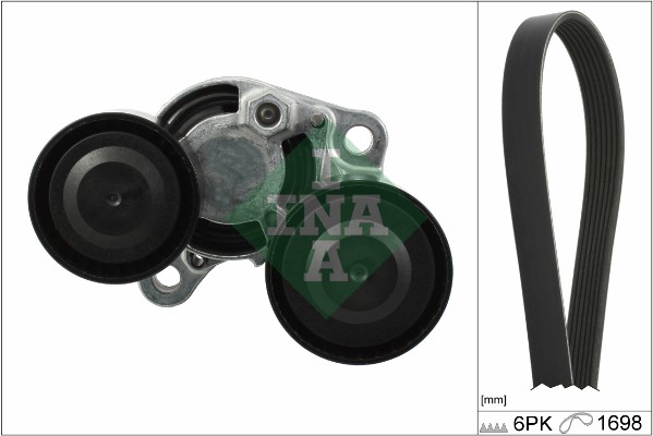 V-Ribbed Belt Set - 529 0206 10 Schaeffler INA