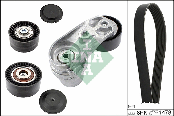 V-Ribbed Belt Set - 529 0211 10 Schaeffler INA