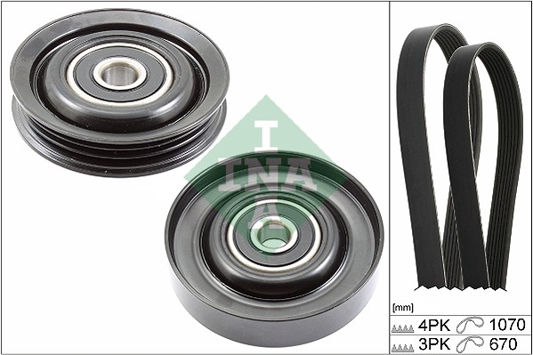 V-Ribbed Belt Set - 529 0228 10 Schaeffler INA