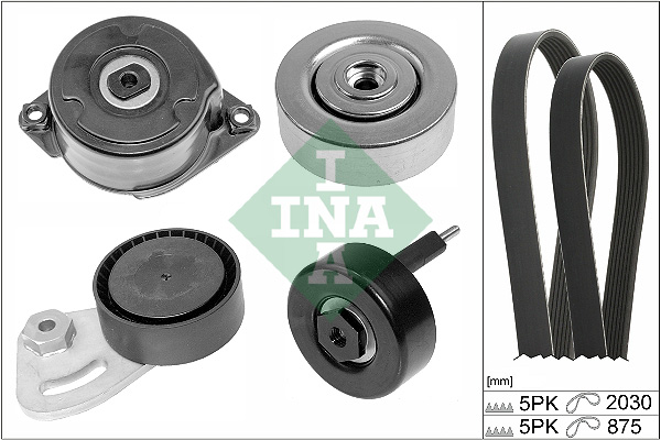 V-Ribbed Belt Set - 529 0253 10 Schaeffler INA