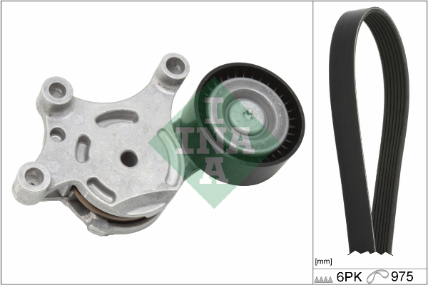 Kit Cinghie Poly-V - 529 0261 10 Schaeffler INA