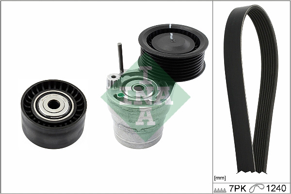 V-Ribbed Belt Set - 529 0282 10 Schaeffler INA