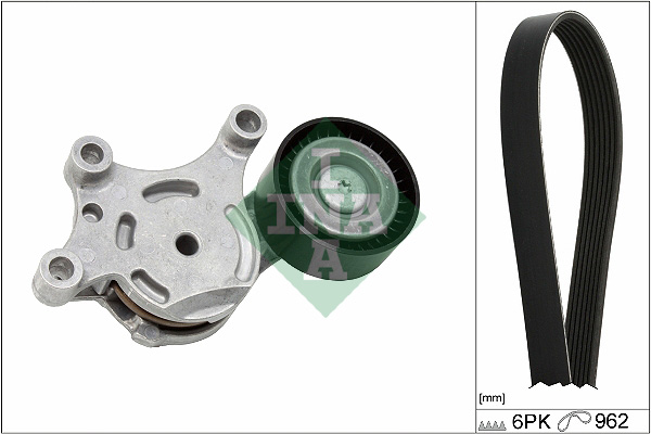 Kit Cinghie Poly-V - 529 0298 10 Schaeffler INA