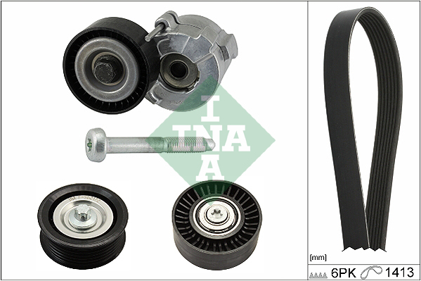 Поликлиновой ременный комплект - 529 0304 10 Schaeffler INA