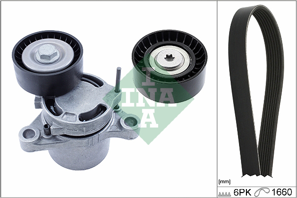 V-Ribbed Belt Set - 529 0307 10 Schaeffler INA