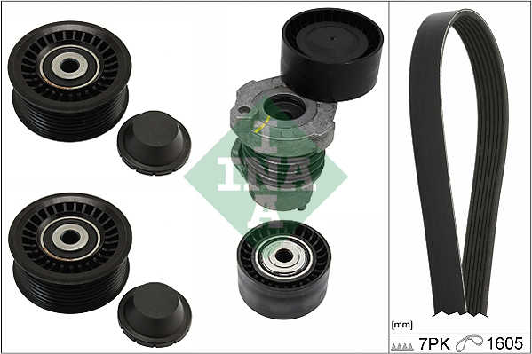V-Ribbed Belt Set - 529 0316 10 Schaeffler INA