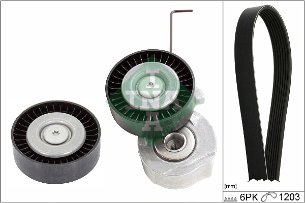 Поликлиновой ременный комплект - 529 0320 10 Schaeffler INA