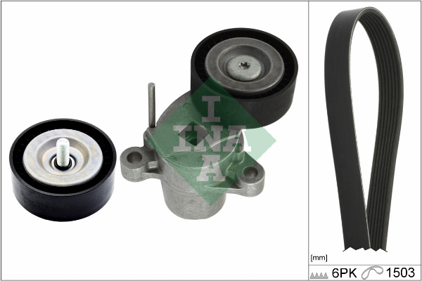 V-Ribbed Belt Set - 529 0338 10 Schaeffler INA