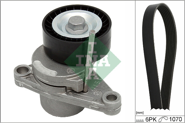 Kit Cinghie Poly-V - 529 0344 10 Schaeffler INA