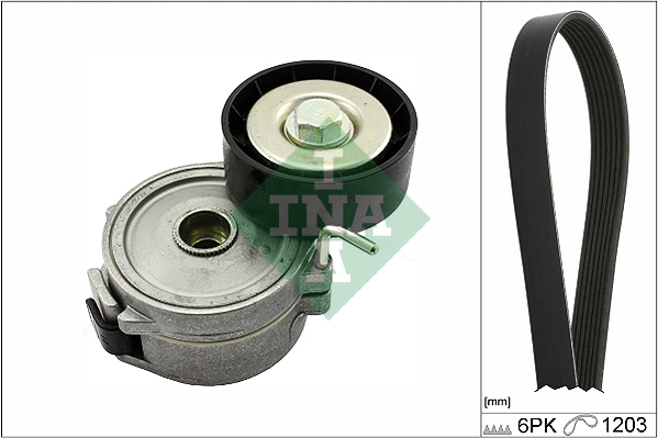 Kit Cinghie Poly-V - 529 0357 10 Schaeffler INA