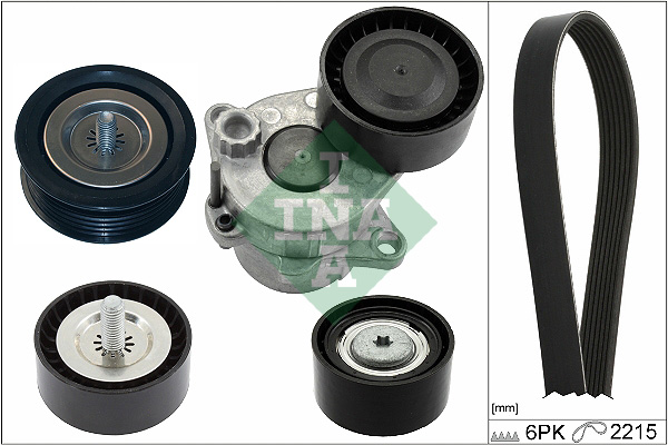 Kit Cinghie Poly-V - 529 0361 10 Schaeffler INA