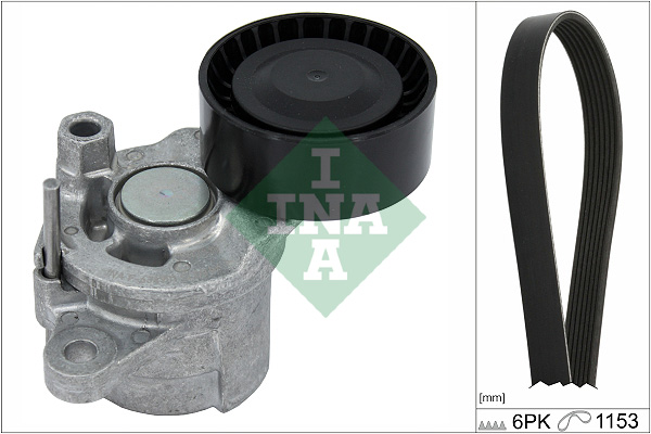 Kit Cinghie Poly-V - 529 0379 10 Schaeffler INA