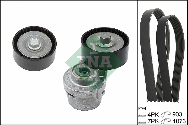 V-Ribbed Belt Set - 529 0383 10 Schaeffler INA